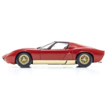 Kyosho 1:18 Lamborghini Miura P400 1968 Red-Gold KS08314R