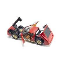 Kyosho 1:18 Lamborghini Miura P400 1968 Red-Gold KS08314R