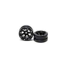 Metsafil Beadlock Wheels PT- Claw Black/Black 1.9 (2 pcs) MT0060BB