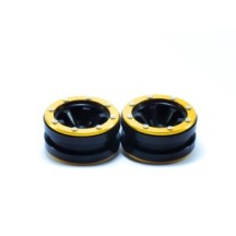 Metsafil Beadlock Wheels PT- Claw Black/Gold 1.9 MT0060BGO