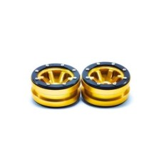 Metsafil Beadlock Wheels PT- Claw Gold/Black 1.9 MT0060GOB
