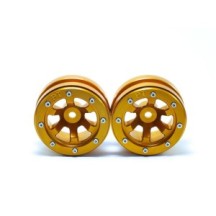 Metsafil Beadlock Wheels PT- Claw Gold/Gold 1.9 MT0060GOGO