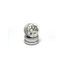 Metsafil Beadlock Wheels PT- Claw Silver/Silver 1.9 (2 pcs) MT0060SS