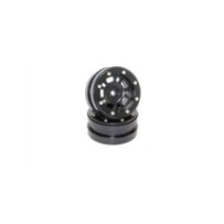 Metsafil Beadlock Wheels PT- Distractor Black/Black 1.9 (2 pcs) MT0040BB