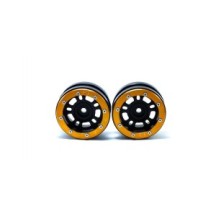 Metsafil Beadlock Wheels PT- Distractor Black/Gold 1.9 MT0040BGO