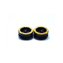 Metsafil Beadlock Wheels PT- Distractor Black/Gold 1.9 MT0040BGO