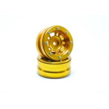 Metsafil Beadlock Wheels PT- Distractor Gold/Gold 1.9 MT0040GOGO