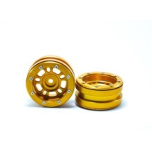 Metsafil Beadlock Wheels PT- Distractor Gold/Gold 1.9 MT0040GOGO