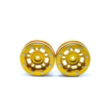 Metsafil Beadlock Wheels PT- Distractor Gold/Gold 1.9 MT0040GOGO