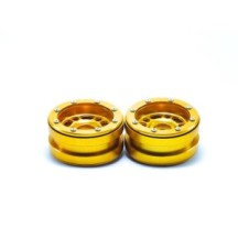 Metsafil Beadlock Wheels PT- Distractor Gold/Gold 1.9 MT0040GOGO