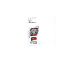 Metsafil Beadlock Wheels PT- Distractor Silver/Red 1.9 (2 pcs) MT0040SR