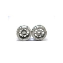 Metsafil Beadlock Wheels PT- Distractor Silver/Silver 1.9 (2 pcs) MT0040SS