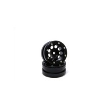 Metsafil Beadlock Wheels PT- Ecohole Black/Black 1.9 (2 pcs) MT0050BB