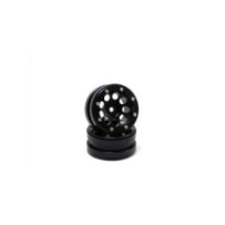 Metsafil Beadlock Wheels PT- Ecohole Black/Black 1.9 (2 pcs) MT0050BB