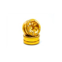 Metsafil Beadlock Wheels PT- Ecohole Gold/Gold 1.9 MT0050GOGO