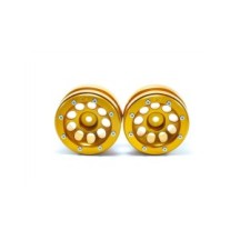 Metsafil Beadlock Wheels PT- Ecohole Gold/Gold 1.9 MT0050GOGO