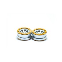 Metsafil Beadlock Wheels PT- Ecohole Silver/Gold 1.9 MT0050SGO