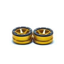 Metsafil Beadlock Wheels PT- Slingshot Gold/Black 1.9 MT0030GOB