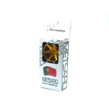 Metsafil Beadlock Wheels PT- Slingshot Gold/Black 1.9 MT0030GOB