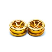 Metsafil Beadlock Wheels PT- Slingshot Gold/Gold 1.9 MT0030GOGO