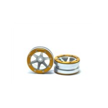 Llantas beadlock Metsafil Slingshot plata/oro MT0030SGO