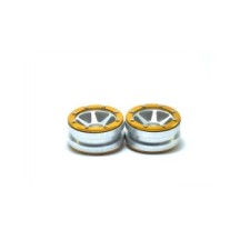 Metsafil Beadlock Wheels PT- Slingshot Silver/Gold 1.9 MT0030SGO