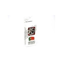 Metsafil Beadlock Wheels PT- Slingshot Silver/Red 1.9 (2 pcs) MT0030SR