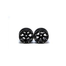 Metsafil Beadlock Wheels PT- Wave Black/Black 1.9 (2 pcs) MT0070BB