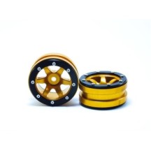 Llantas beadlock Metsafil Wave oro/negro MT0070GOB