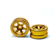 Llantas beadlock Metsafil Wave oro/oro MT0070GOGO