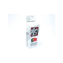 Metsafil Beadlock Wheels PT- Wave Silver/Red 1.9 (2 pcs) MT0070SR