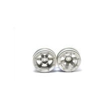 Metsafil Beadlock Wheels PT- Wave Silver/Silver 1.9 (2 pcs) MT0070SS