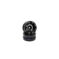 Metsafil Beadlock Wheels PT-Bullet Black/Black 1.9 (2 pcs) MT0020BB