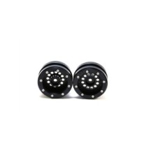 Metsafil Beadlock Wheels PT-Bullet Black/Black 1.9 (2 pcs) MT0020BB