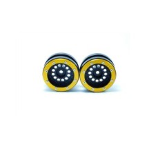 Metsafil Beadlock Wheels PT-Bullet Black/Gold 1.9 MT0020BGO