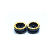 Metsafil Beadlock Wheels PT-Bullet Black/Gold 1.9 MT0020BGO