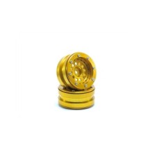 Metsafil Beadlock Wheels PT-Bullet Gold/Gold 1.9 MT0020GOGO