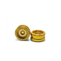 Llantas Beadlock PT-Bullet 1.9 dorado y dorado | Metsafil