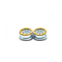 Metsafil Beadlock Wheels PT-Bullet Silver/Gold 1.9 MT0020SGO