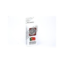Metsafil Beadlock Wheels PT-Bullet Silver/Red 1.9 (2 pcs) MT0020SR