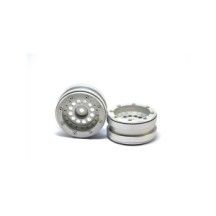 Llantas Beadlock PT-Bullet 1.9 plata y plata | Metsafil