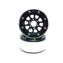 Metsafil Beadlock Wheels PT-Gear Black/Black 1.9 MT5030BB