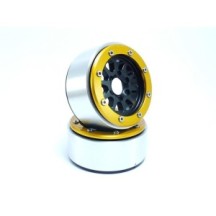 Metsafil Beadlock Wheels PT-Gear Black/Gold 1.9 MT5030BGO