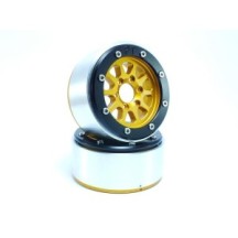 Metsafil Beadlock Wheels PT-Gear Gold/Black 1.9 MT5030GOB