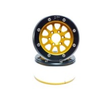 Llantas Beadlock PT-Gear 1.9 dorado y negro Metsafil MT5030GOB (2)