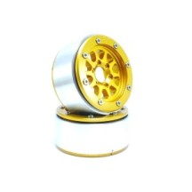 Metsafil Beadlock Wheels PT-Gear Gold/Gold 1.9 MT5030GOGO