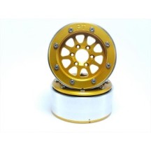 Metsafil Beadlock Wheels PT-Gear Gold/Gold 1.9 MT5030GOGO