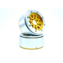 Metsafil Beadlock Wheels PT-Gear Gold/Silver 1.9 MT5030GOS