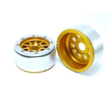Metsafil Beadlock Wheels PT-Gear Gold/Silver 1.9 MT5030GOS