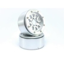 Metsafil Beadlock Wheels PT-Gear Silver/Silver 1.9 MT5030SS